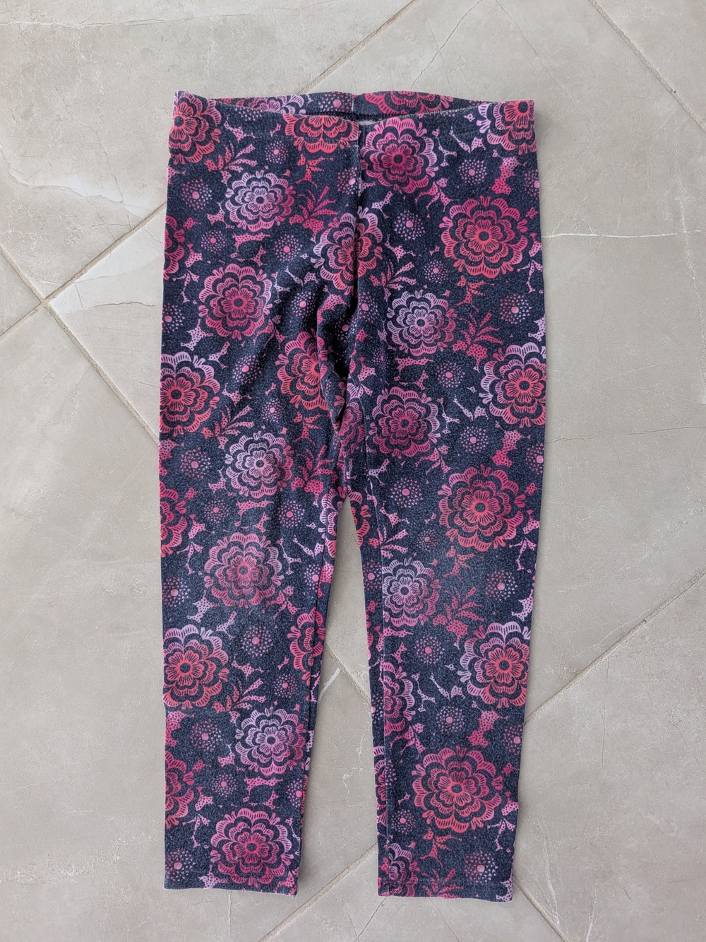 ✨Free With Purchase ✨ George Girls’ Floral Leggings – XS 6-6X